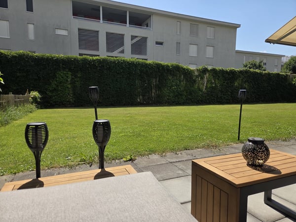 Furnished 3.5-Room Apartment with Private Garden in Rothenburg 13