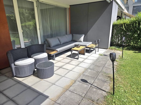 Furnished 3.5-Room Apartment with Private Garden in Rothenburg 14