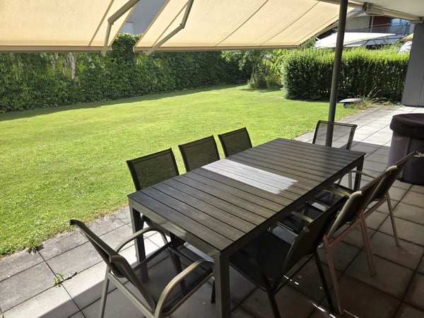 Furnished 3.5-Room Apartment with Private Garden in Rothenburg 12