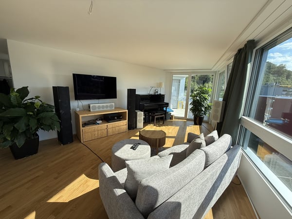 BEFRISTET: 15.07.2026 - 31.12.2026: Möblierte 4.5-Zimmer-Wohnung mit Dachterrasse und Seesicht 3