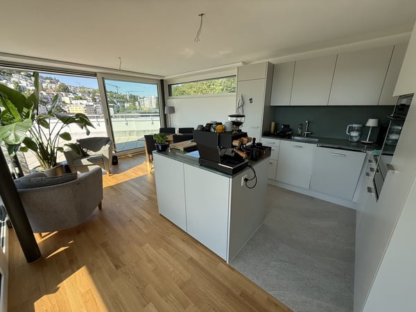BEFRISTET: 15.07.2026 - 31.12.2026: Möblierte 4.5-Zimmer-Wohnung mit Dachterrasse und Seesicht 8