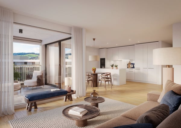 Möblierte luxuriöse 4.5-Zimmer-Wohnung in Luzern 2