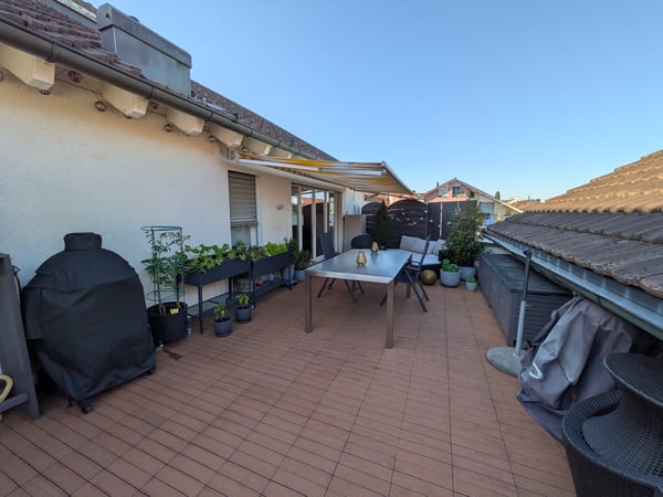 BEFRISTET: Möblierte 3.5-Zimmer-Maisonette mit grosser Terrasse in Rotkreuz 22