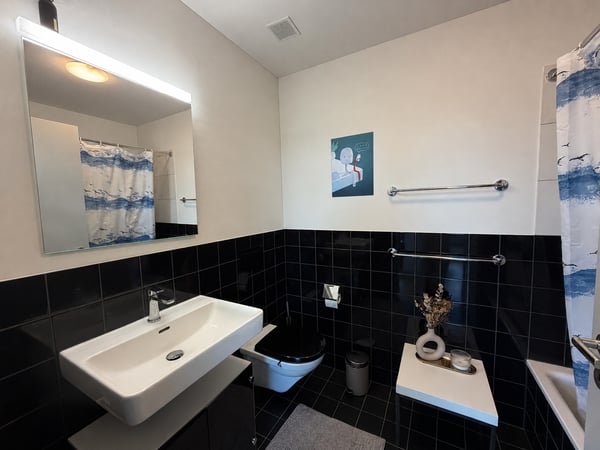 BEFRISTET: 21.08.2026 - 14.12.2026 / Stilvolle 3.5-Zimmer-Wohnung mit Loggia und Bergsicht in Cham 5