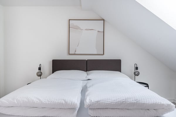 Möblierte 1.5-Zimmer-Attikawohnung mit Balkon im Herzen von Züric 2