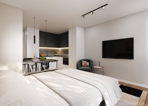 Möblierte 1.5-Zimmer-Wohnung im Neubau – mitten in Solothurn 3
