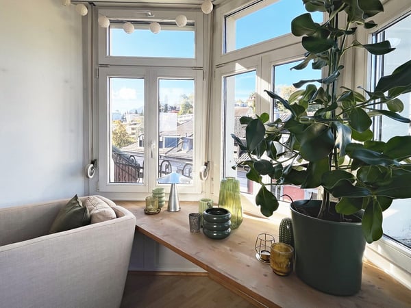BEFRISTET: 01.12.26 - 30.04.27: Charmante 4.5-Zimmer-Dachwohnung mit sonnigen Balkonen in Luzern 13