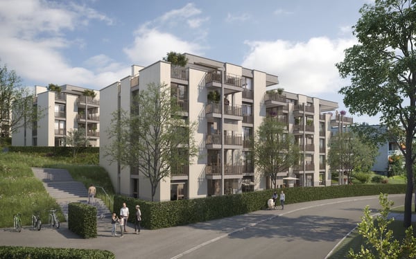 1 ½ Zi Etagenresidenz im 1. Stock im Flugbrunnenareal Bolligen 2