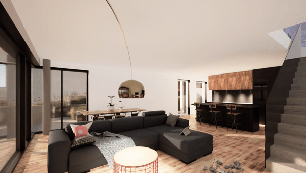 Maison jumelle - 160 m² habitables, terrain privatif de 421 m² et terrasse de 43 m² 8