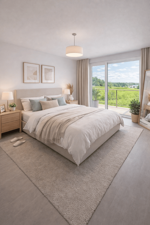 Appartement de 2.5 pièces pour le rendement, balcon vue dégagée Allens VD proche Cossonay 2
