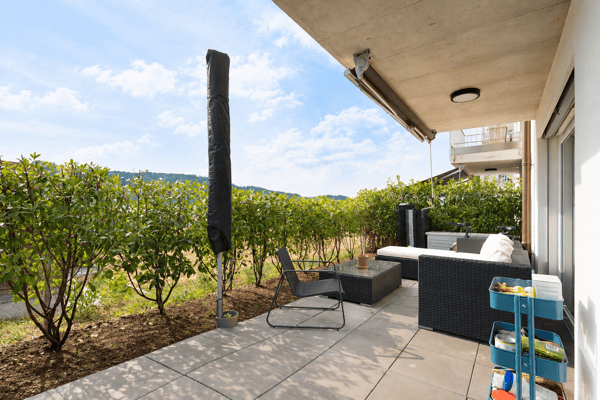 Appartement 3,5 pièces avec terrasse et jardin 1
