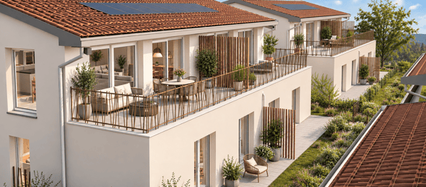 4 Villas Jumelles Neuves - Vue Dégagée, Confort et Moderne 1