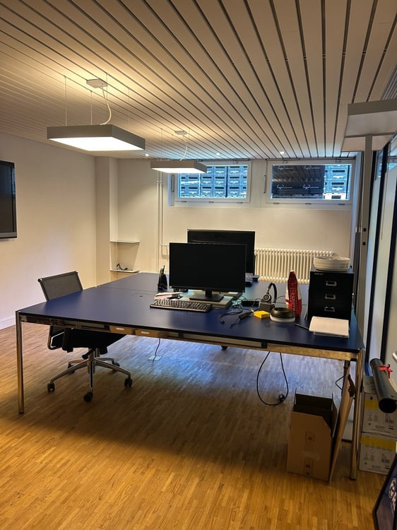 Am Aarestrand kommt man gerne zur Arbeit! 8