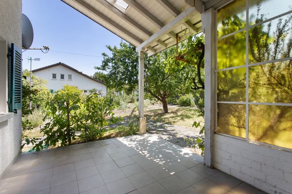 Charmantes 5.5-Zimmer-Einfamilienhaus mit traumhaftem Garten in ruhige 7