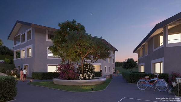 3.5 pièces avec jardin de 152m2 ! Chantier ouvert ! 3