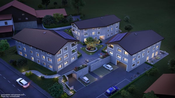 3.5 pièces avec jardin de 152m2 ! Chantier ouvert ! 5