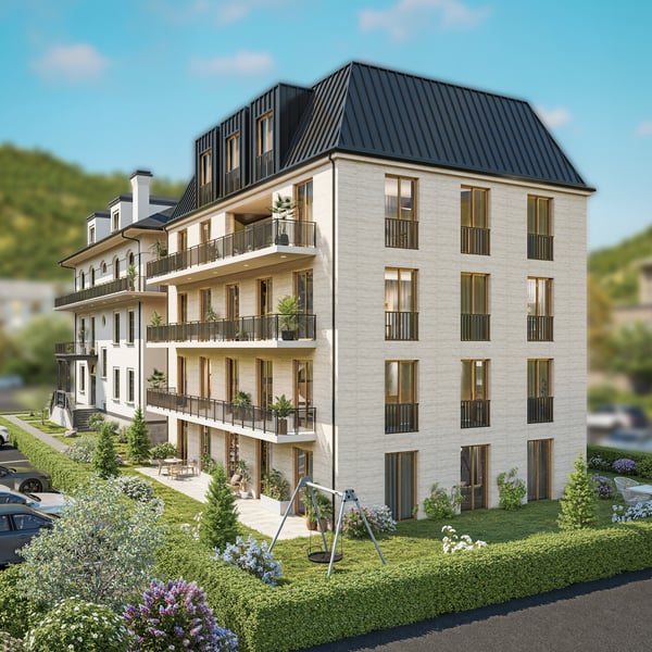 Deux terrasses et une volume rare ! 5