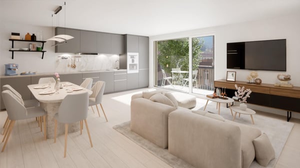 Nouvel Horizon ; promotion neuve en vente sur plan 1