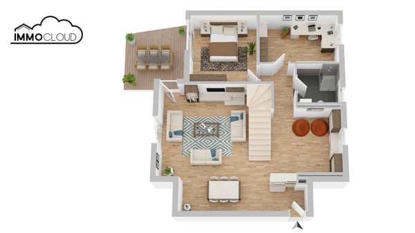 Duplex neuf avec terrasses 10