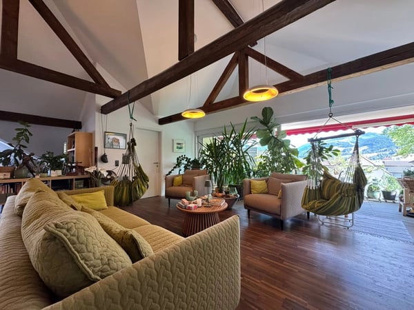 À vendre : Appartement 3,5 p. 127 m² à Bulle, lumineux et atypique 1