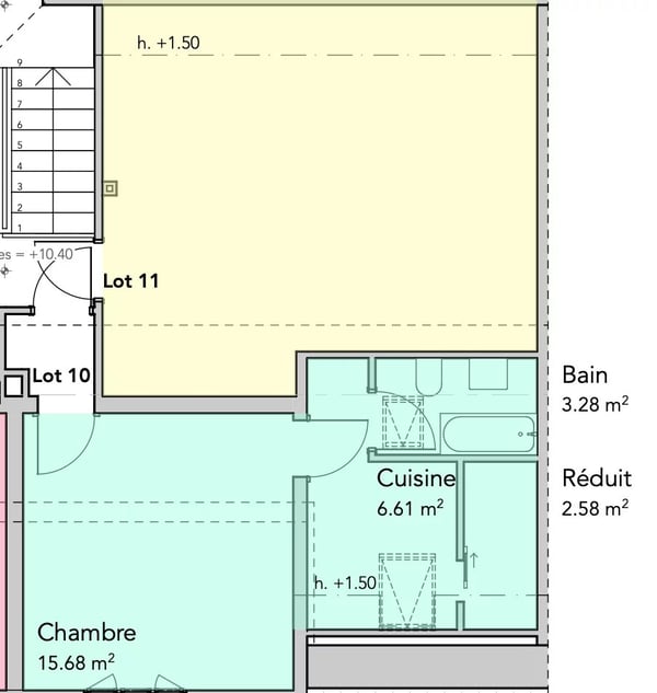 À vendre ? Combles de 40 m² ? Lot 11 | Un espace à imaginer selon vos envies 6