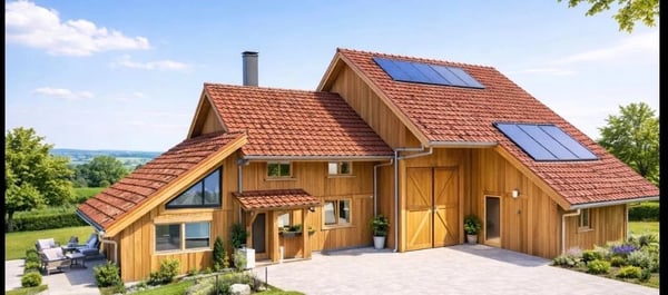 A VENDRE : Projet de vie au vert, maison 4.5 pièces + 2 boxes chevaux 1
