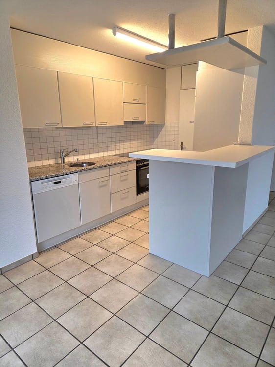 Helle 1½-Zimmerwohnung mit Galerie und Cheminée in Busswil zu vermieten 3