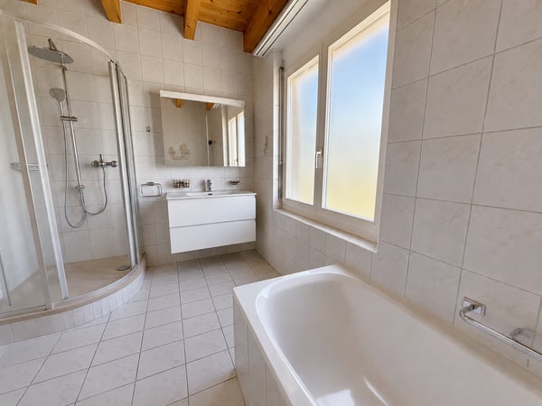 Hell 3-Zimmer Duplex-Dachwohnung mit neuer Küche und Sauna zu vermieten 10