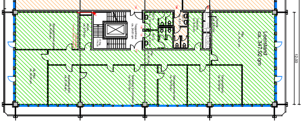 Klimatisierte Büros mit Weitsicht zu vermieten 11