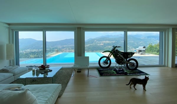 Lussuoso Appartamento Duplex, vista lago 180 gradi con Inifity Pool 8
