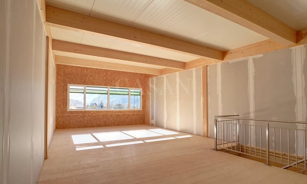 Superbe halle aménagée de 175m2 sur 3 niveaux avec grand parking 5