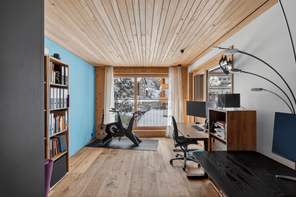 Exklusive Attikawohnung im modernen Holzbau und schöner Panoramasicht 7