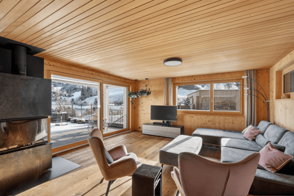 Exklusive Attikawohnung im modernen Holzbau und schöner Panoramasicht 2