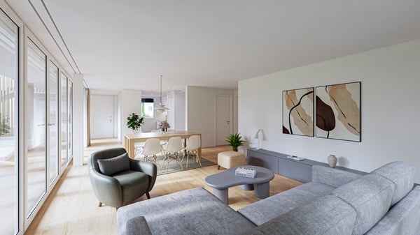 Erstbezug: Moderne Singlewohnung in Ettingen 2