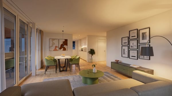 Erstbezug Herbst 2026: moderne 3.5 Zimmer-Wohnung 3