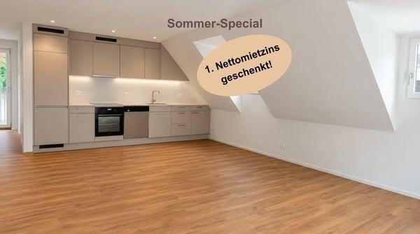 Moderne 2.5-Zimmer Maisonettewohnung