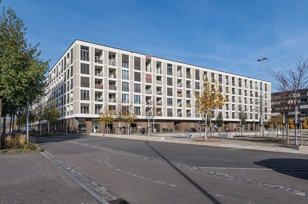 Modern wohnen im Erlenmattquartier