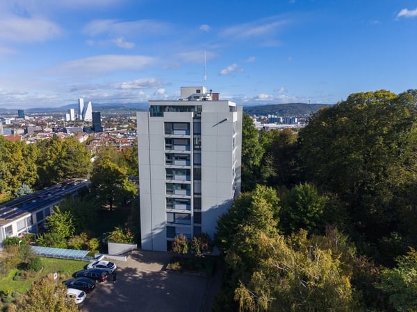 Penthouse über den Dächern von Basel