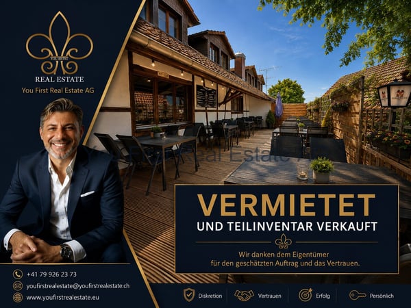 VERMIETET / Verkauft Charmantes Restaurant / Musikbar / Pub in Aarwan 1