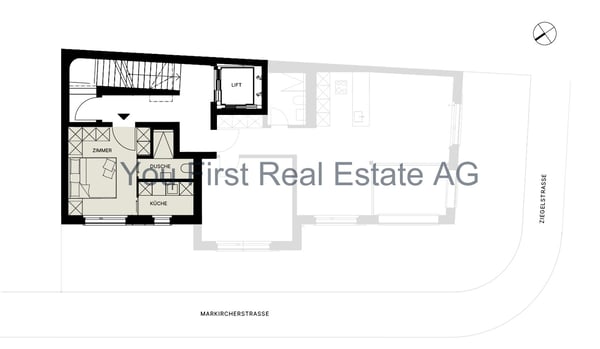 Wohnung W05 Modernes Microapartment 4