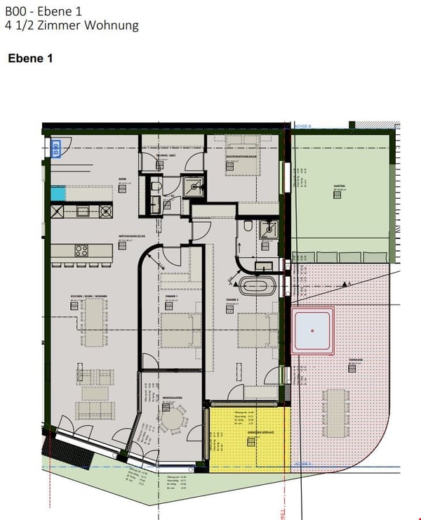 Luxuriose Terrassewohnung mit Panoramablick und Fitnessraum! 2
