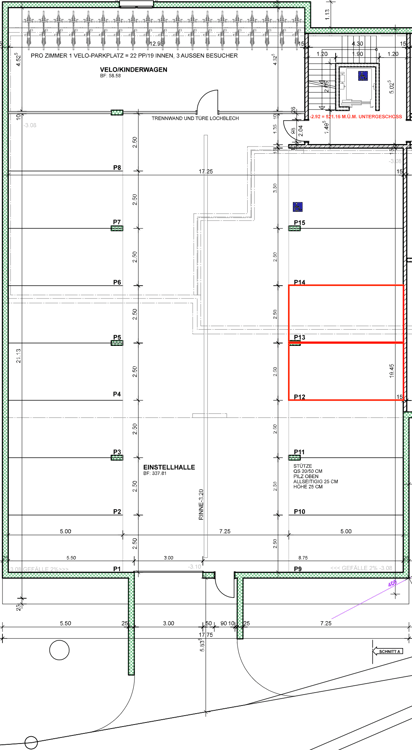 Tiefgaragenplatz zu verkaufen 2