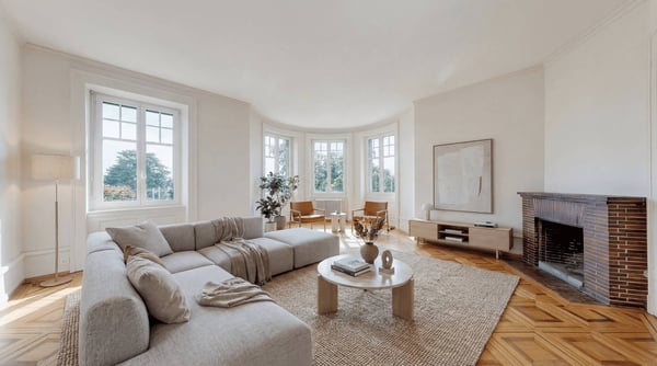 Appartement d'exception au dernier étage avec 2 balcons, à deux pas d'Ouchy 3