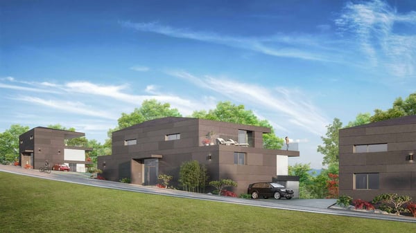 Spacieux 5.5 pièces NEUF orienté sud-ouest avec terrasse - Découvrez-le en immersion 3D ! 6