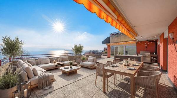 La Conversion Espace, confort et vue panoramique sur le lac et les Alpes 5