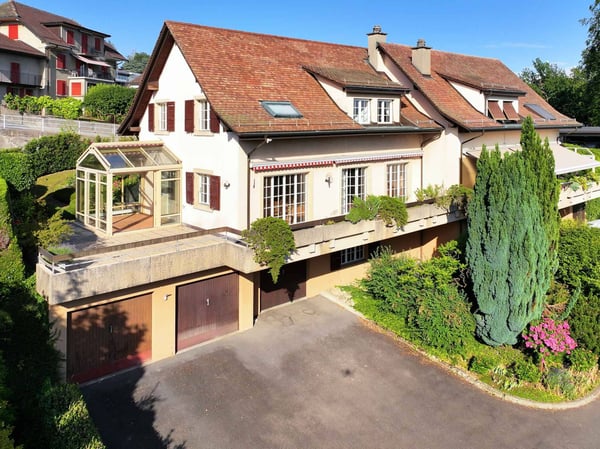 Villa mitoyenne 7.5 pièces avec vue lac à Lausanne-Chailly - Disponible de suite 1