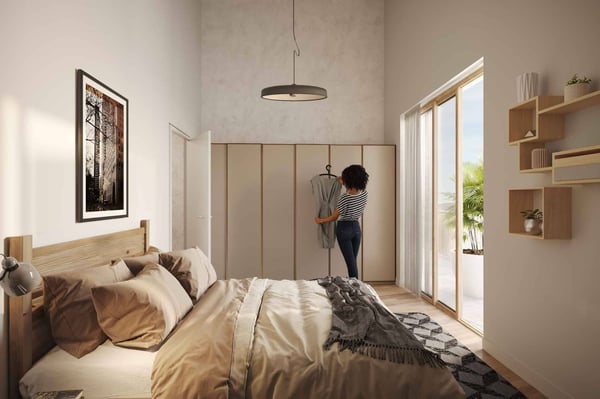 Appartement neuf de 3.5 pièces au dernier étage avec balcon et jardin privatif 4