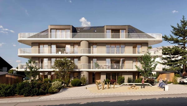 Appartement neuf de 3.5 pièces au dernier étage avec balcon et jardin privatif 5