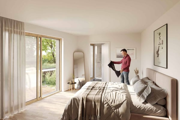 Appartement NEUF de 4.5 pièces au 1er étage avec spacieux balcon et jardin privatif 4