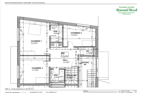Résidence neuve à Chailly ! Attique de 1.5 pièces avec terrasse de 33 m² 6